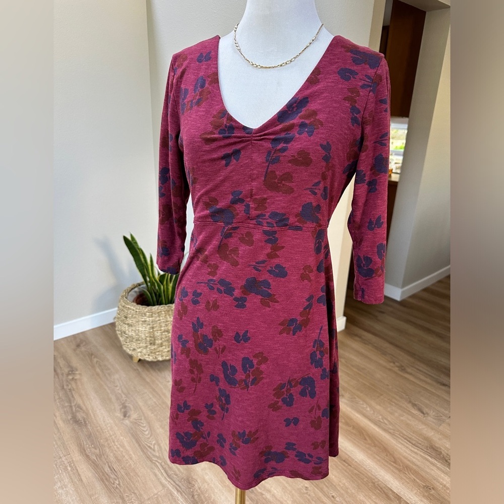 Toad&Co Rosalinda Pullover A-Line Midi Dress Women’s Medium Casual Boho